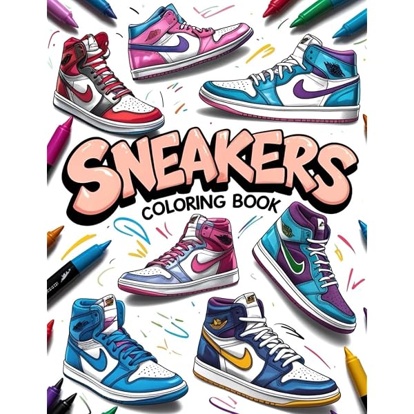 Amazon.com: The Sneaker Coloring Book: 9781856696678: Klingel